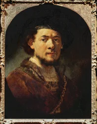 Selvportrett med skjegg (maleri på lerret)