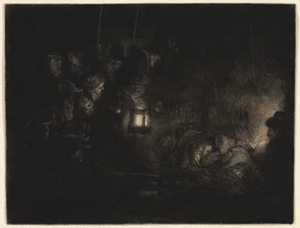 Hyrdenes tilbedelse: et nattstykke, ca. 1657