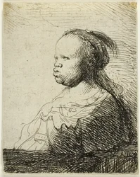 Den hvite svarte kvinnen, ca. 1630