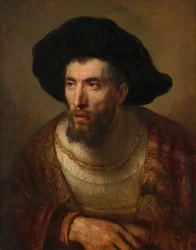 Filosofen, ca. 1653. Skapere: Rembrandt Verksted, Willem Drost.