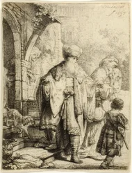 Abraham driver ut Hagar og Ismael