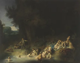 Diana med Actaeon og Callisto, 1634