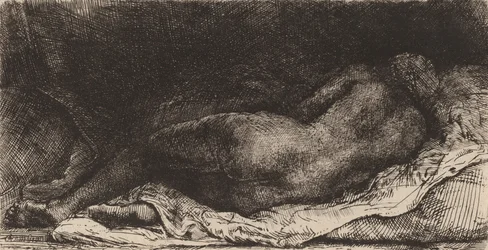 Liggende svart kvinne, 1658.