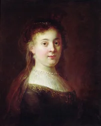 Portrett av Saskia van Uylenburgh, ca. 1633