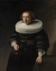 Portrett av en kvinne, sannsynligvis et medlem av Van Beresteyn-familien, 1632.