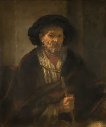 Portrett av en gammel mann, 1655