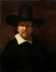 Portrett av poeten Jeremias de Decker, 1666.