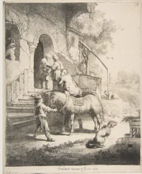 Den barmhjertige samaritan, 1633.