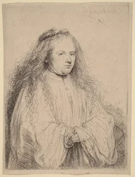 Den lille jødiske bruden (Saskia som den hellige Katarina)