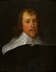 Portrett av Francis Russell, 4. jarl av Bedford (1587-1641), ca. 1607-41 (olje på lerret)