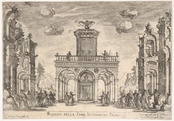 Første mellomspill: palace of fame Mellom sjette: palace of fame, fra seriens S ..., 1608.