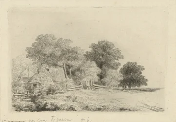 Gård ved et gjerde