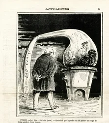 Illustrasjon av Jules Renard Draner (1833-1926) i Le Charivari