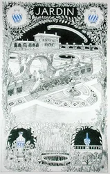 Design for en hage, The garden of a Ceramicist, fra 