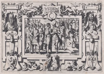 Jason ankommer Colchis Jason ankom endelig Colchis..., 1563.
