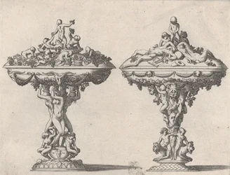 To kopper, 1500-1600-tallet.
