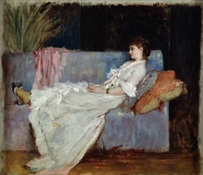 Madame Flahaut (olje på lerret)