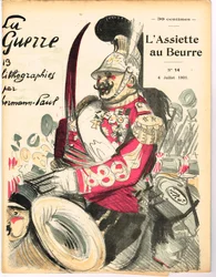 Omslag til "" The Butter Plate", Satirical in Colors
