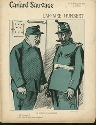Illustrasjon av Hermann-Paul (1864-1940) for omslaget til Le Canard Sauvage, nr. 21
