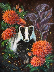 Magiske grevlingblomster