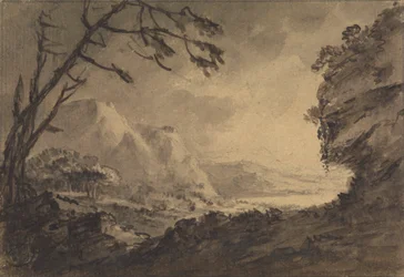 Et steinete landskap