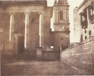 St. Pauls katedral, Valletta, Malta, med klokketårn