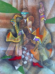 Abstrakt jazzforestilling