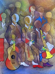 Levende jazzharmoni