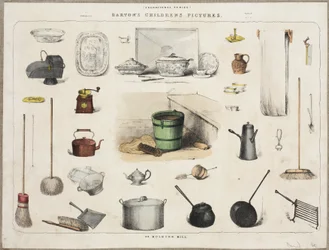 Husgeråd, c 1870-1900