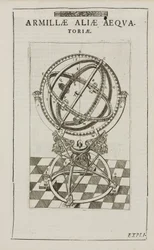 Tycho Brahes ekvatoriale armillarsfære, ca 1580