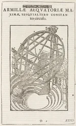 Tycho Brahes ekvatorialt monterte sirkler, etter 1580