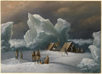 Kaptein Markhams nordligste leir