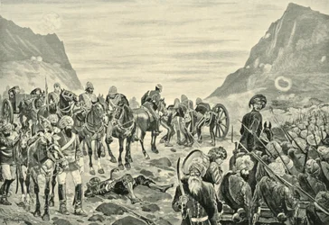 Angrep i Kuram-dalen, 1901.