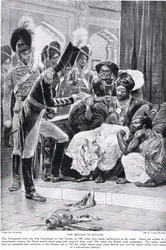 Britene på Ceylon, illustrasjon fra 