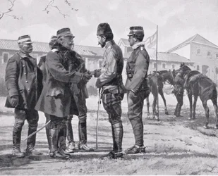 The Surrender of Yanina, illustrasjon fra 