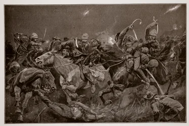 Natten til de 19. husarer nær Lydenberg den 7. november 1900