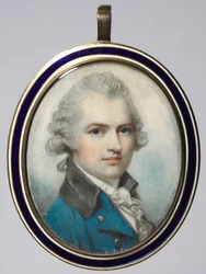 Portrett av en mann, ca. 1790.