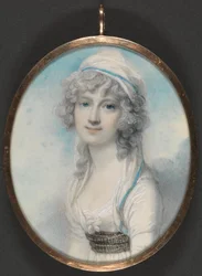 Portrett av en ung dame