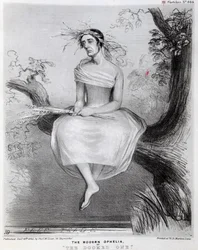 Den moderne Ophelia, eller The Doomed one, 1845