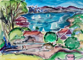 San Francisco Bay fra Tiburon, 2018