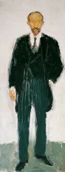 Professor Ernst Diez, før 1907.