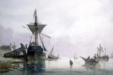 Shoreham (akvarell på papir)