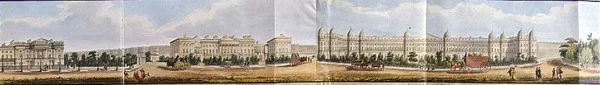 Clarence Terrace og Sussex Place, detalj fra 