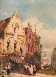 Gatescene, c1826, 1923