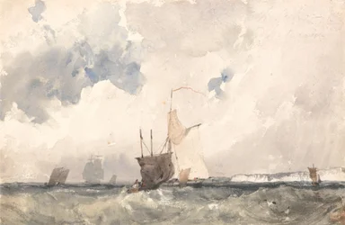 Fartøyer i et hakkete hav