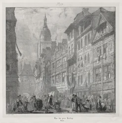 Pittoreske og romantiske reiser i det gamle Frankrike, Normandie..., 1824.