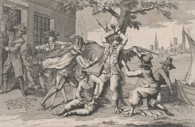 Va de Bon Coeur, dedikert til Milords of the English Admiralty av et medlem av den amerikanske kongressen..., 1778.