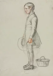 Studie for Country Cousins, ca. 1847-1848.
