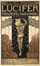 Plakat for skuespillet Lucifer, 1910