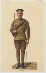 En tropper fra 2nd Dragoon Guards